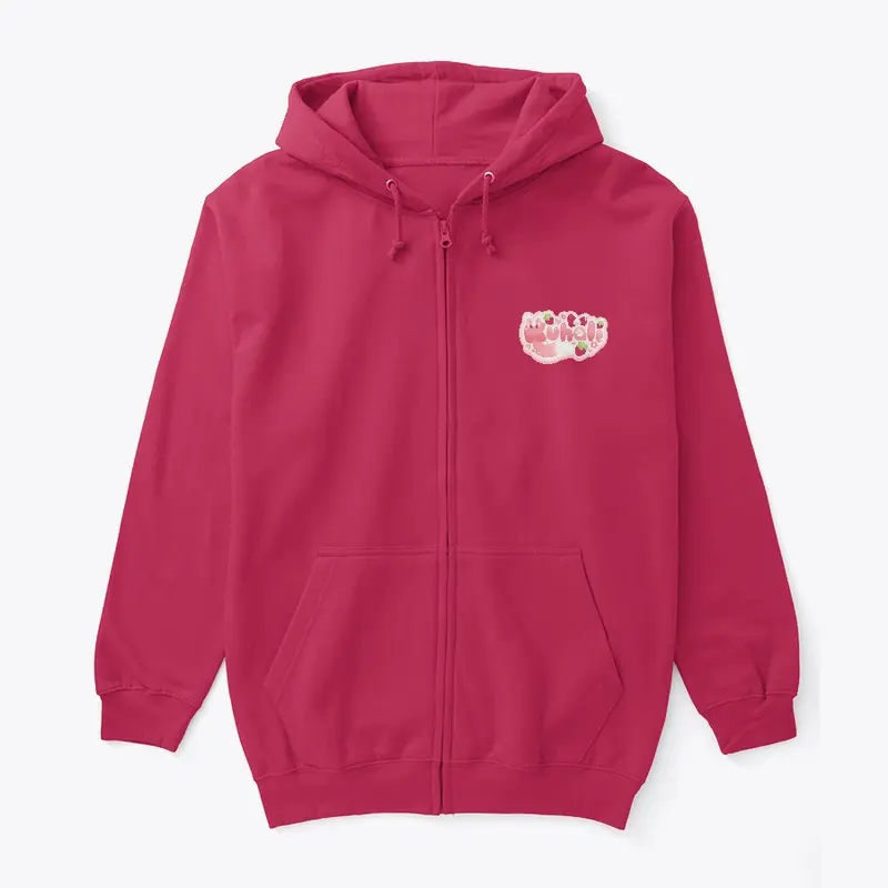 Unisex Logo Zip-up Hoodie